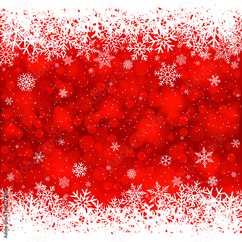 Snowflakes background