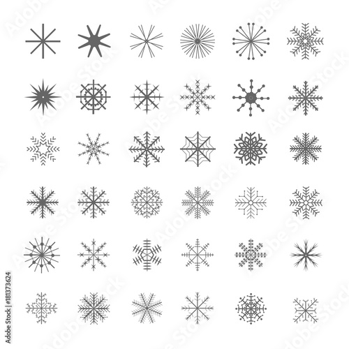 Christmas Snowflake set
