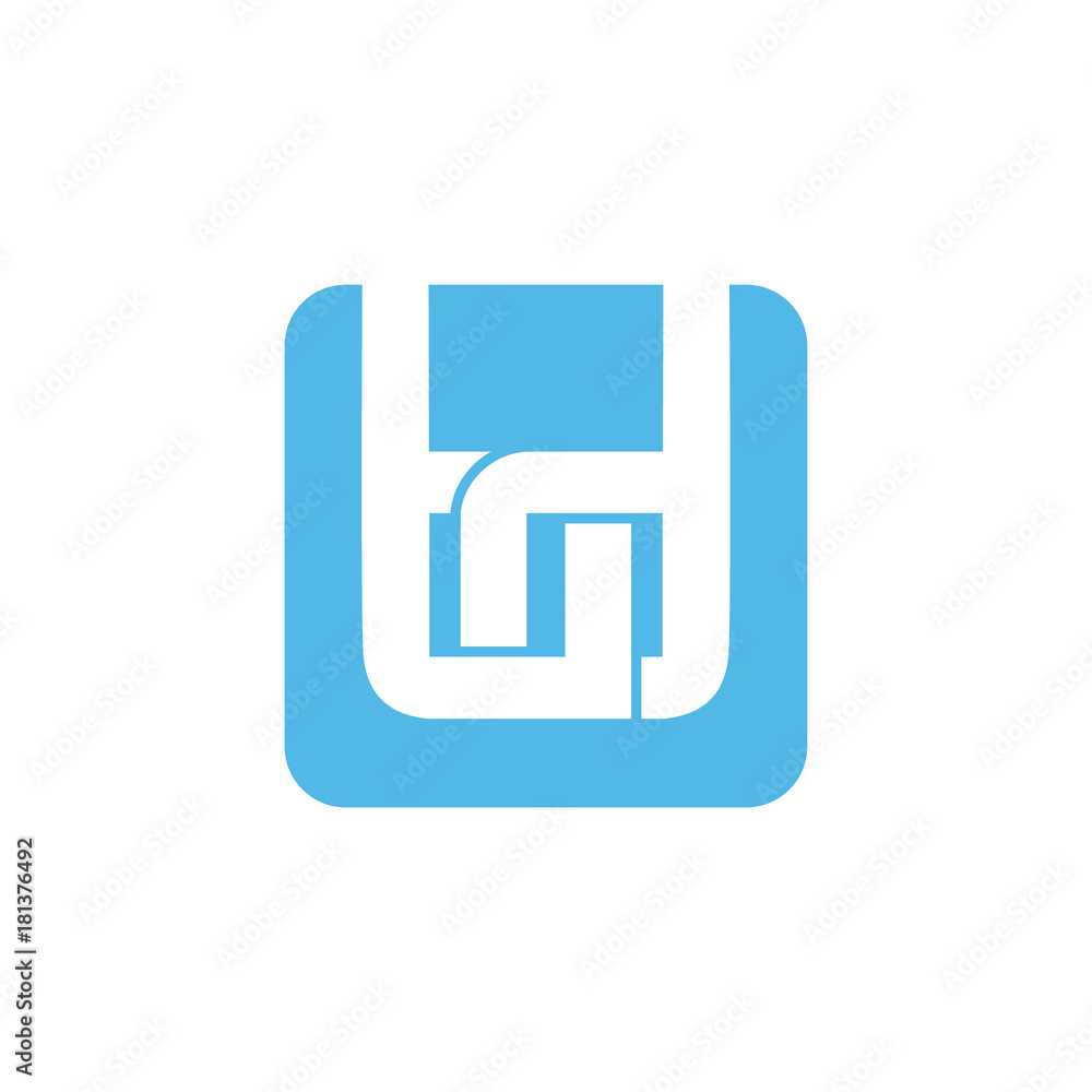 square box shape style modern icon logo vector square box shape style modern icon logo vector