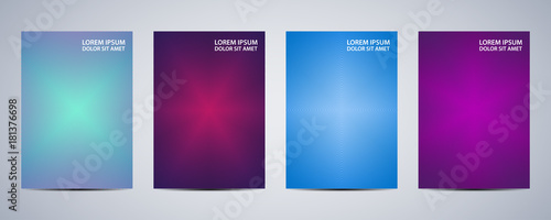 Wallpaper Mural Minimal abstract covers design. Poster with graphics background. Vector illustration Torontodigital.ca
