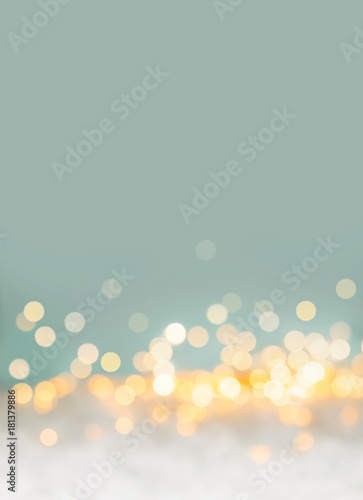 Photography Abstract christmas bokeh background with sparkling lights