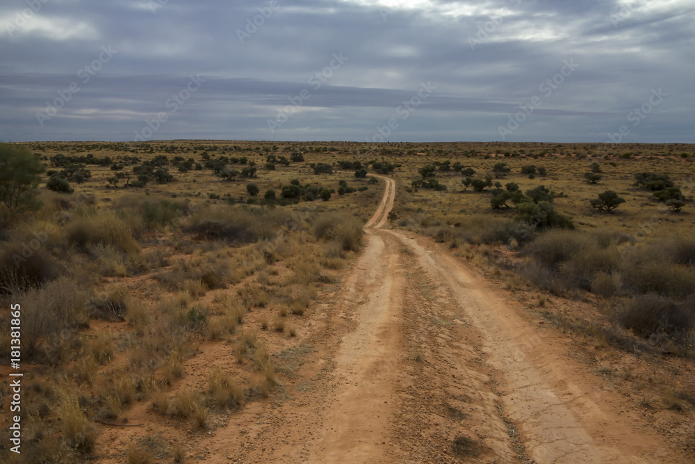 Hay River Track in the Simpson Desert, Northern Territory, Australia