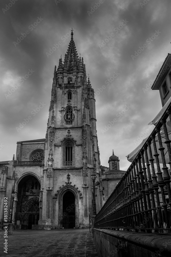 Oviedo Cathedral, Oviedo, Asturias, Spain