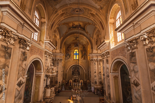 Buchach medieval Basilian monastery at West Ukraine  Ternopil