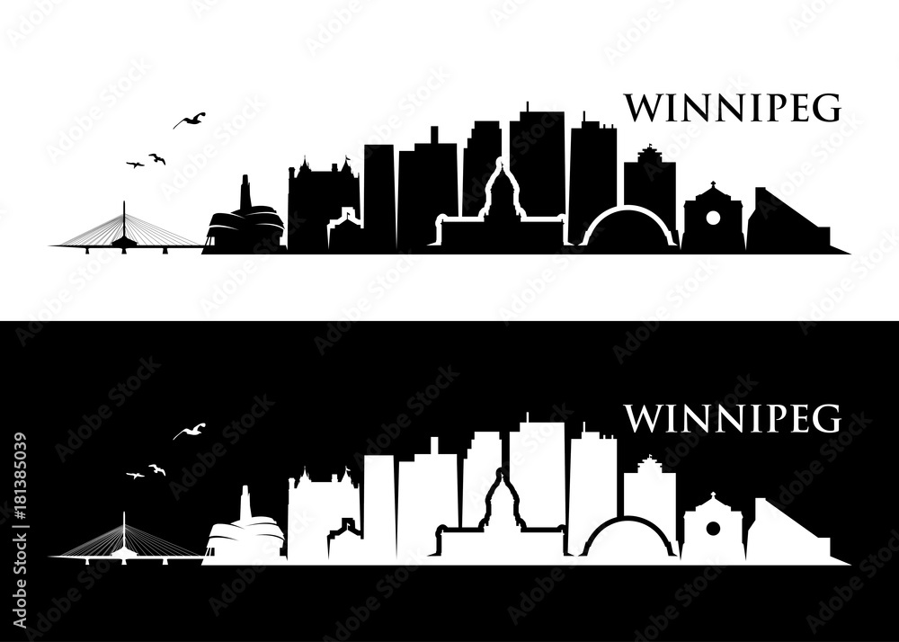 Φωτογραφία Winnipeg skyline - Canada