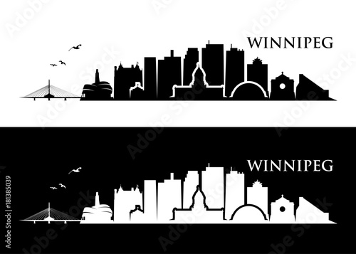 Winnipeg skyline - Canada photo