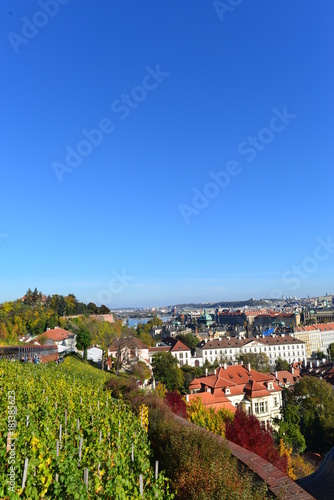 Blick von der Prager Burg auf Prager Kleinseite