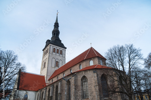 Saint Nicholas church in old Tallinn.