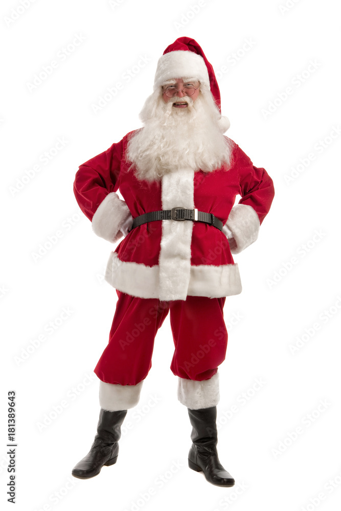 Portrait of Santa Claus - Full Length Portrait of Santa Claus - Full Length