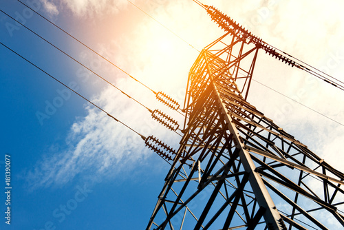 High voltage post or High voltage tower