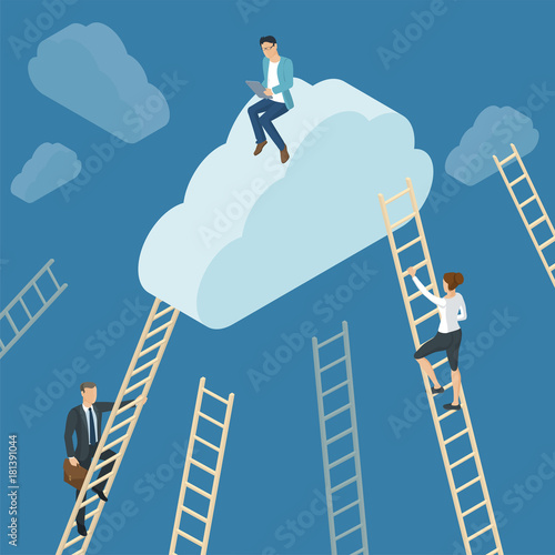 Ladders to the clouds 