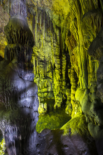 Dikteo Andro Cave also known as birth place of Zeus in Crete, Greece. photo