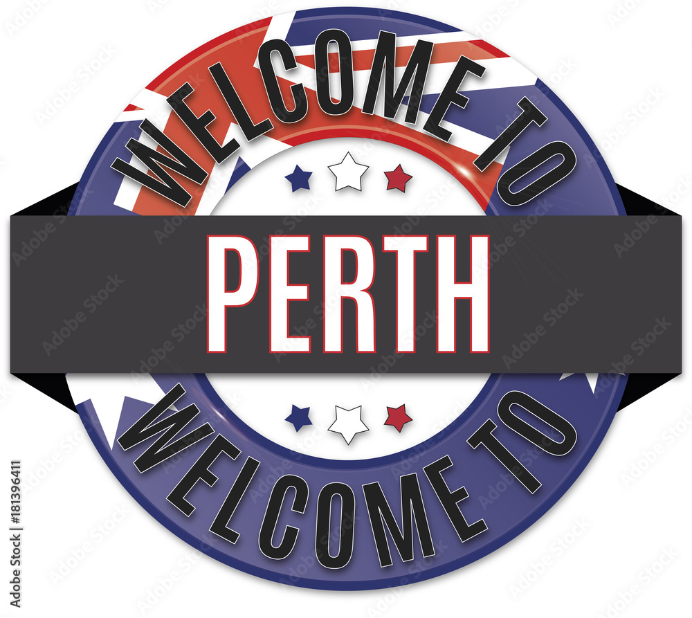to perth australia flag icon Stock Vector Adobe Stock