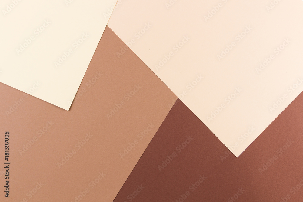 Color papers geometry composition background with pink, beige and brown tones. Color papers geometry composition background with pink, beige and brown tones.