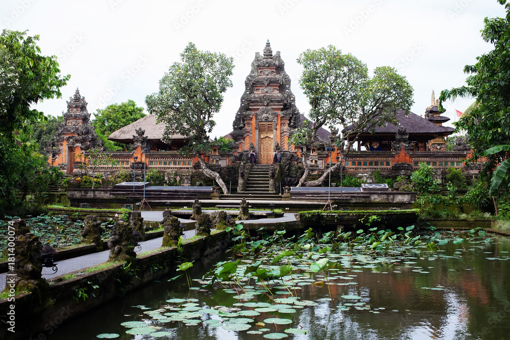 Entrance to Bali hindu temples