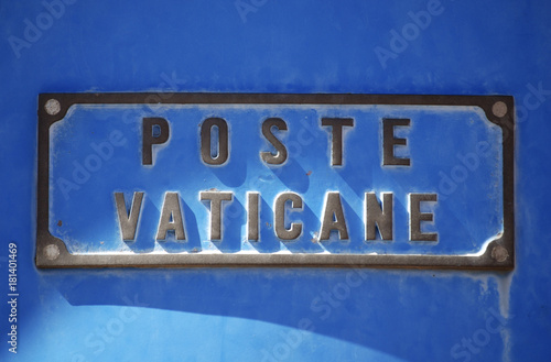 Poste Vaticane - Briefkasten im Vatikan