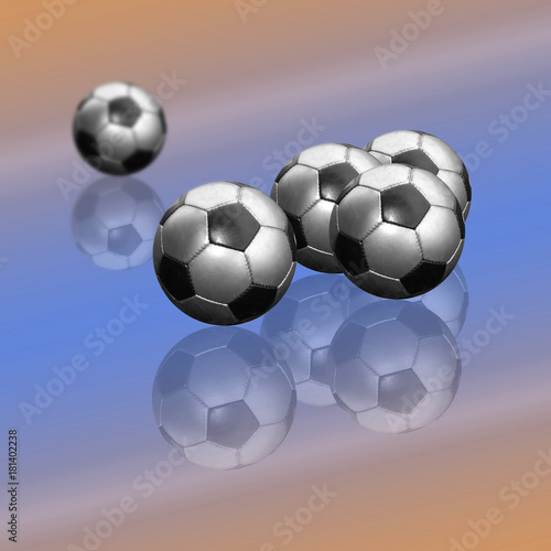 Fototapeta Naklejka Na Ścianę i Meble -  Fußball Symbolfoto 