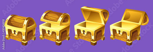 treasure chest for animation