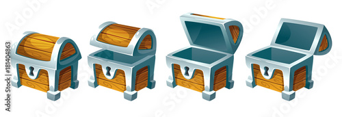 treasure chest for animation photo