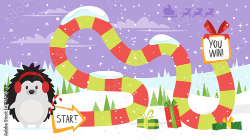 Christmas board game