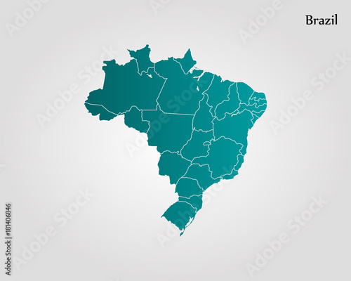 Map of Brazil