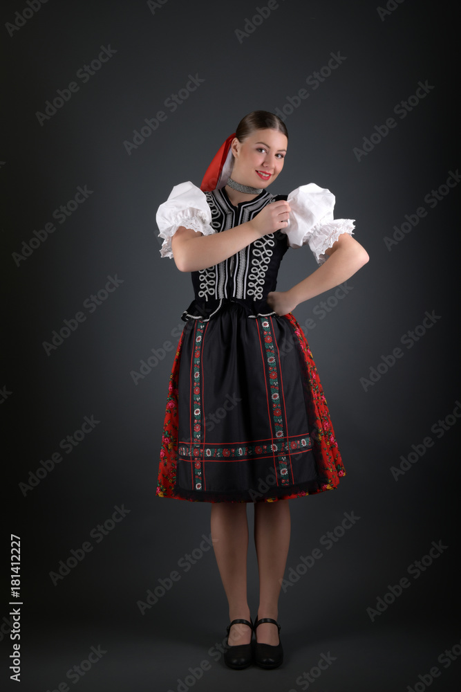 Slovakian national folk costume Slovakian national folk costume