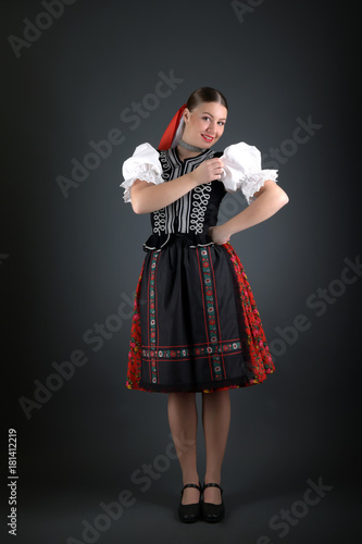 Slovakian national folk costume