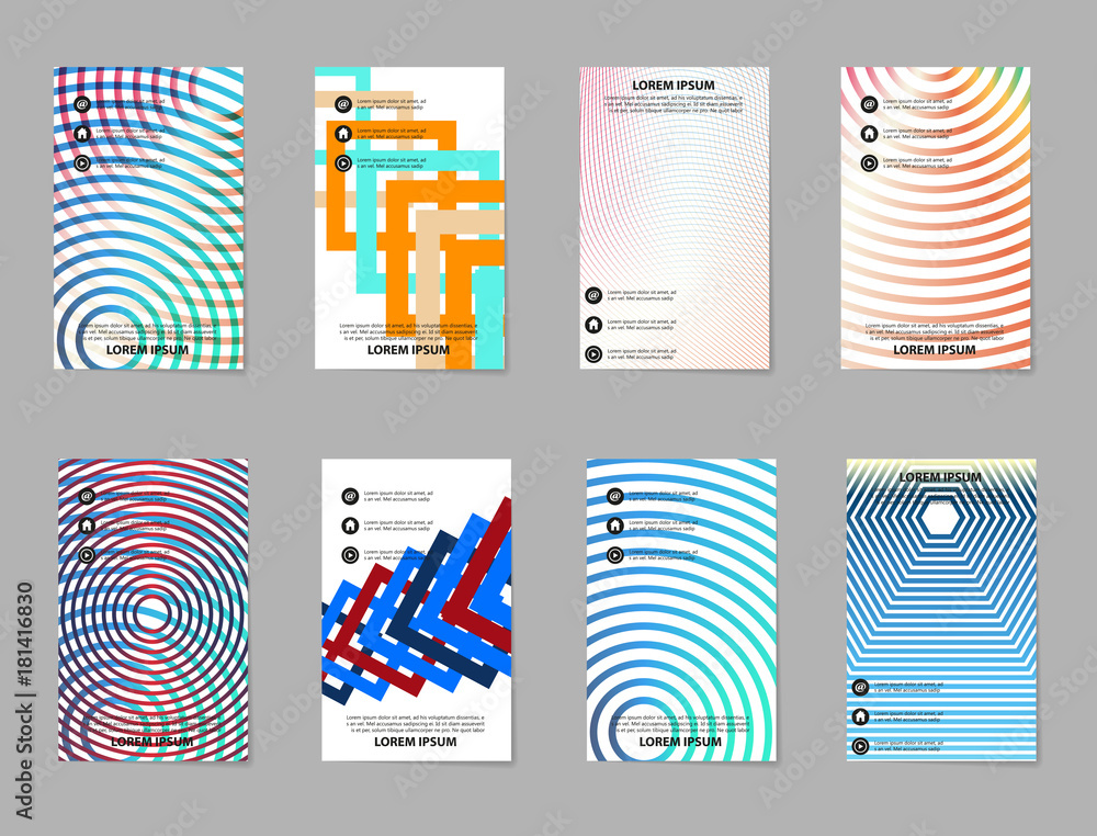 Brochure Layout template, abstract flyer cover design Brochure Layout template, abstract flyer cover design