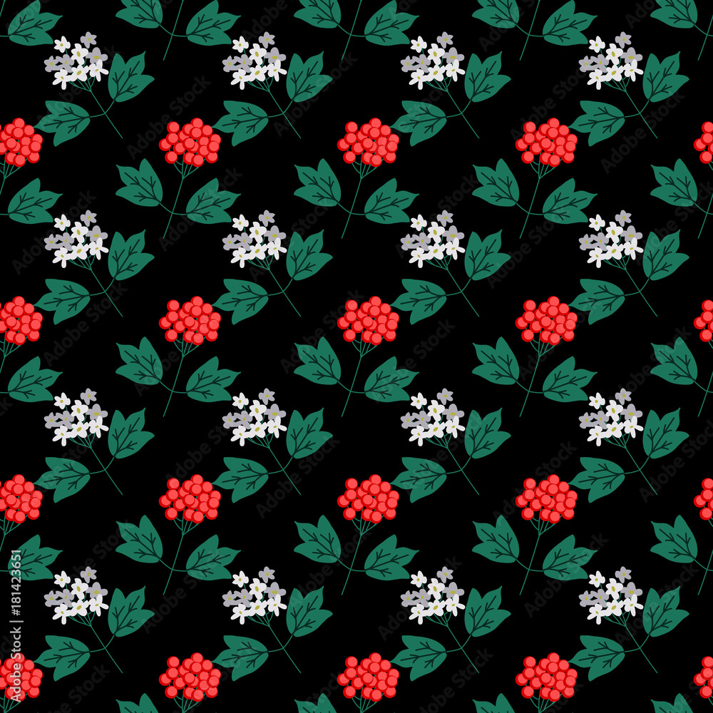 Seamless plants pattern Seamless plants pattern