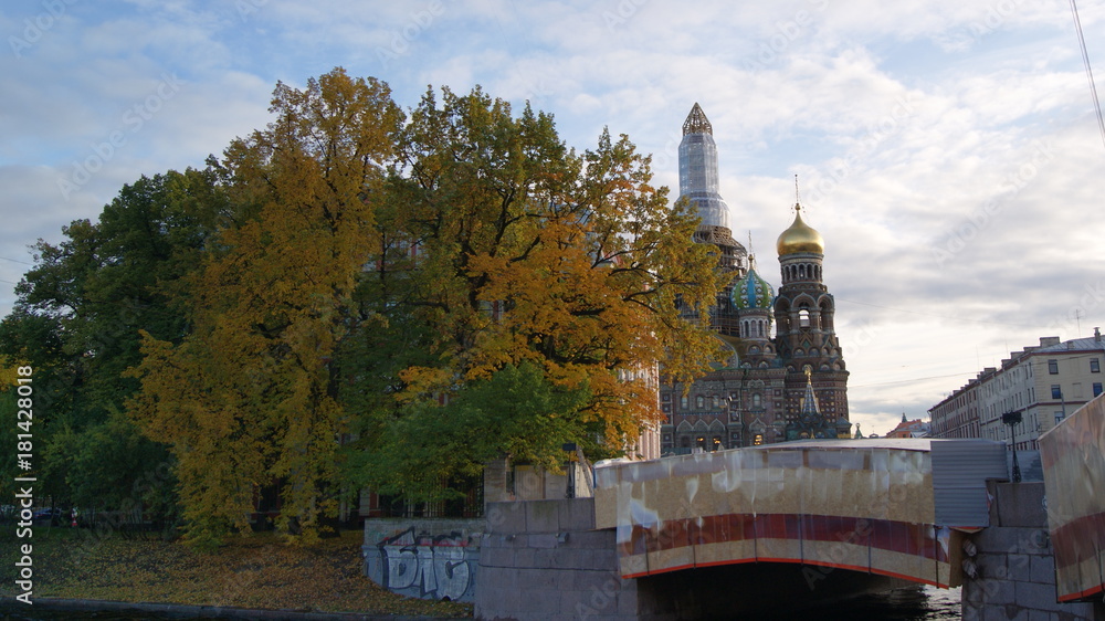 Obraz premium Church of the Savior on Blood