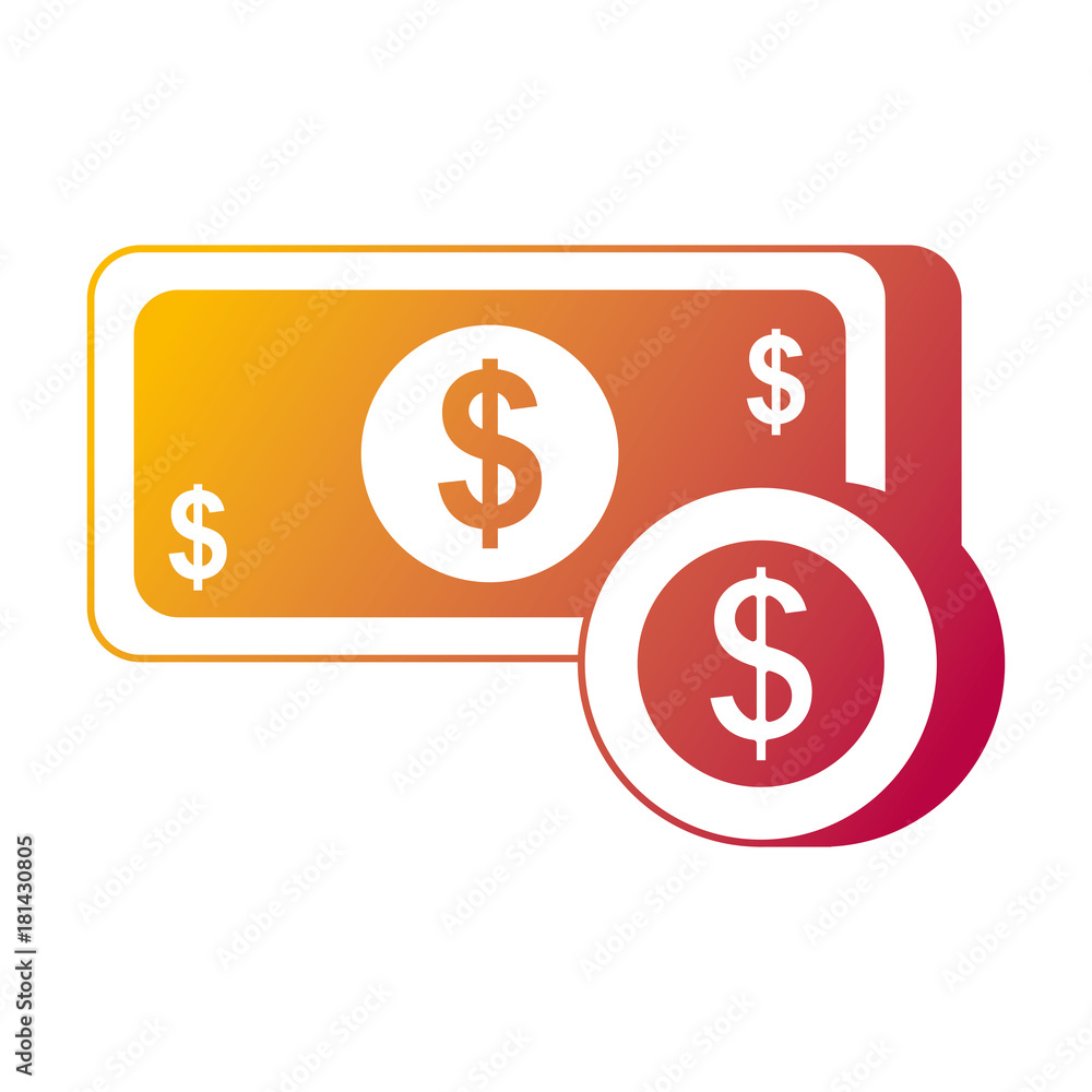 payment online banknote coin dollar money currency vector illustration payment online banknote coin dollar money currency vector illustration