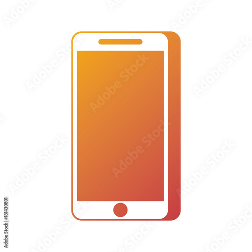 smartphone device technology digital wireless vector illustration