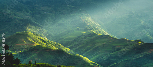 Canvas Print Golden Hour Vietnam