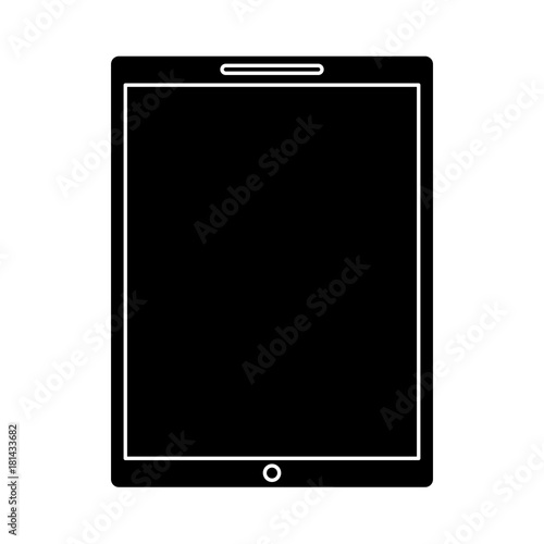 device technology tablet computer gadget vector illustration