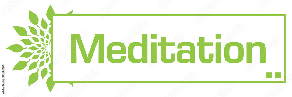 Meditation Leaves Circular Bar Meditation Leaves Circular Bar