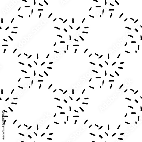Seamless pattern. Texture of abstract sticks.