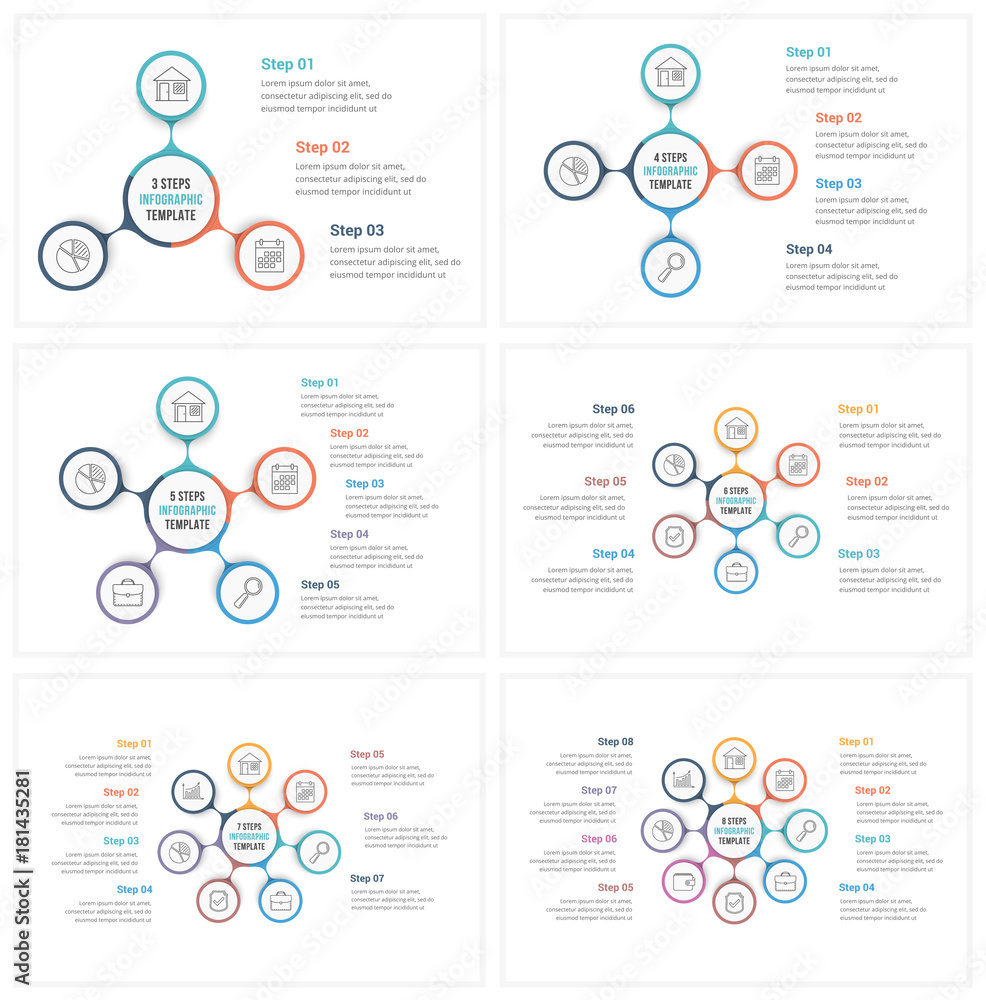 Obraz premium Circle Diagrams