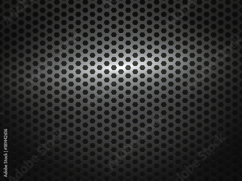 Wallpaper Mural black metal comb grate background Torontodigital.ca