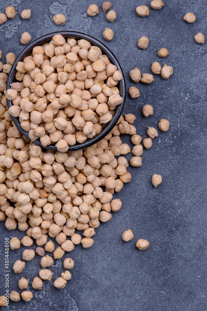 Chickpeas in bowl