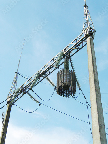 Electrical equipment of high voltage substation 330 kV