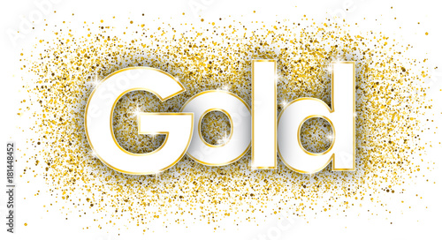 Gold Golden Confetti