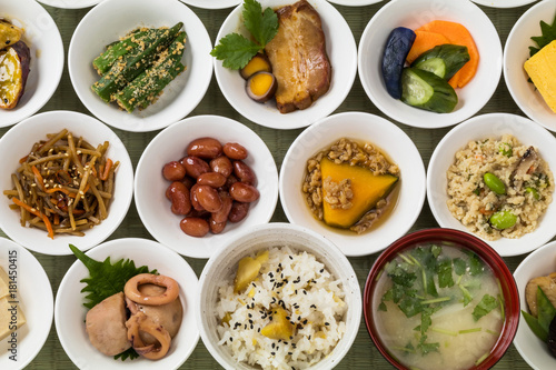ごはんのおかず Side dishes of rice japanese food