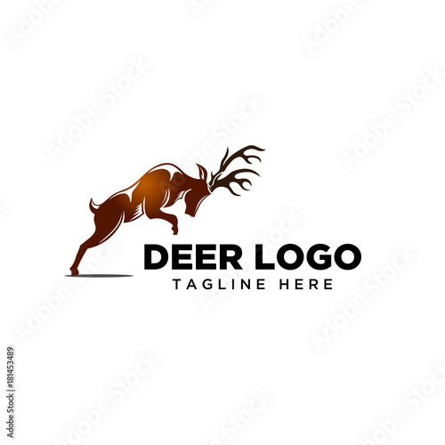 Jump deer logo