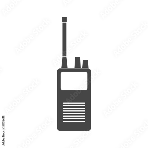 Radio icon, Simple icon mobile radio