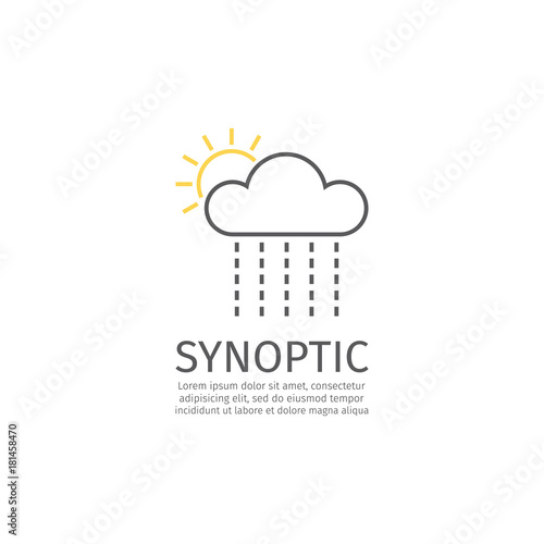 Synoptic line icon