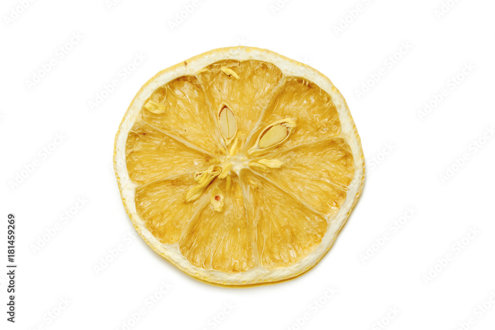 dried citrus fruit isolated on white dried citrus fruit isolated on white