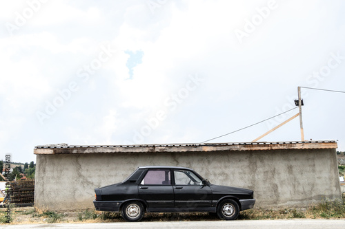 Old black car © nakedking