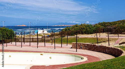 Schwimmbad Badesi  Strand Insel Sardinien photo