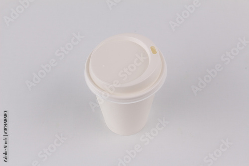 White Paper Coffee Cup