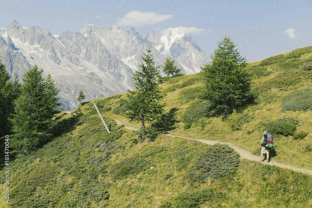 Campaign around Mont Blanc.Campaign around Mont Blanc.